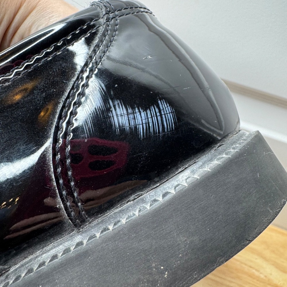 Thorogood 831-6031 Unisex Adult Shiny Black Uniform-Poromerics Shoe 10.5 M - Picture 9 of 9